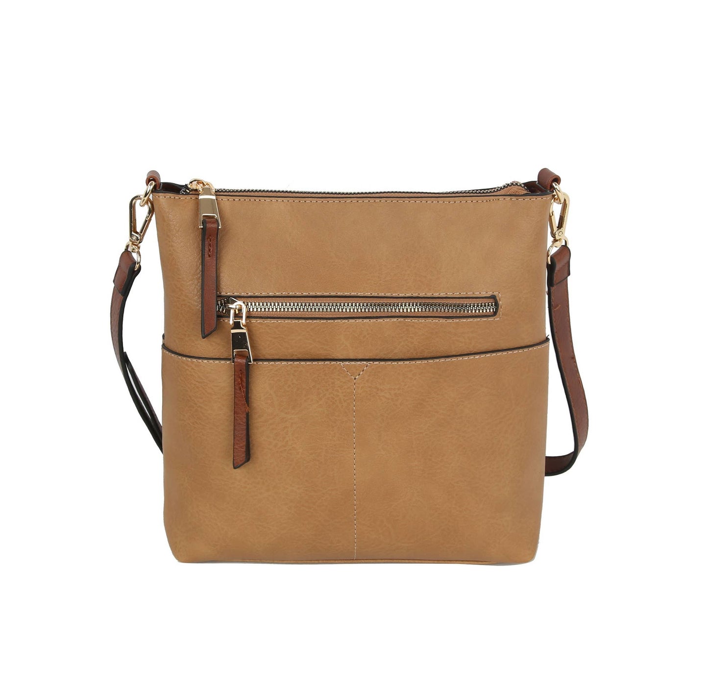 Elina Zipper Crossbody Bag