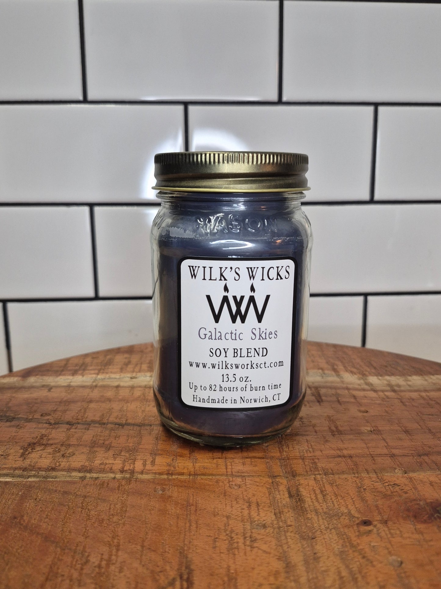Galactic Skies Candle - Handmade Soy Blend