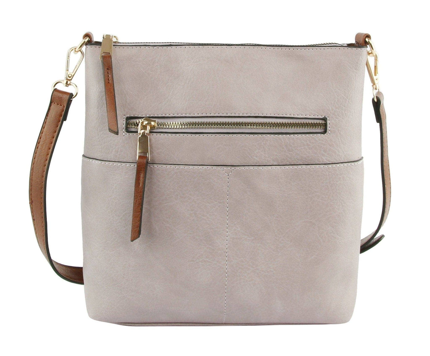 Elina Zipper Crossbody Bag