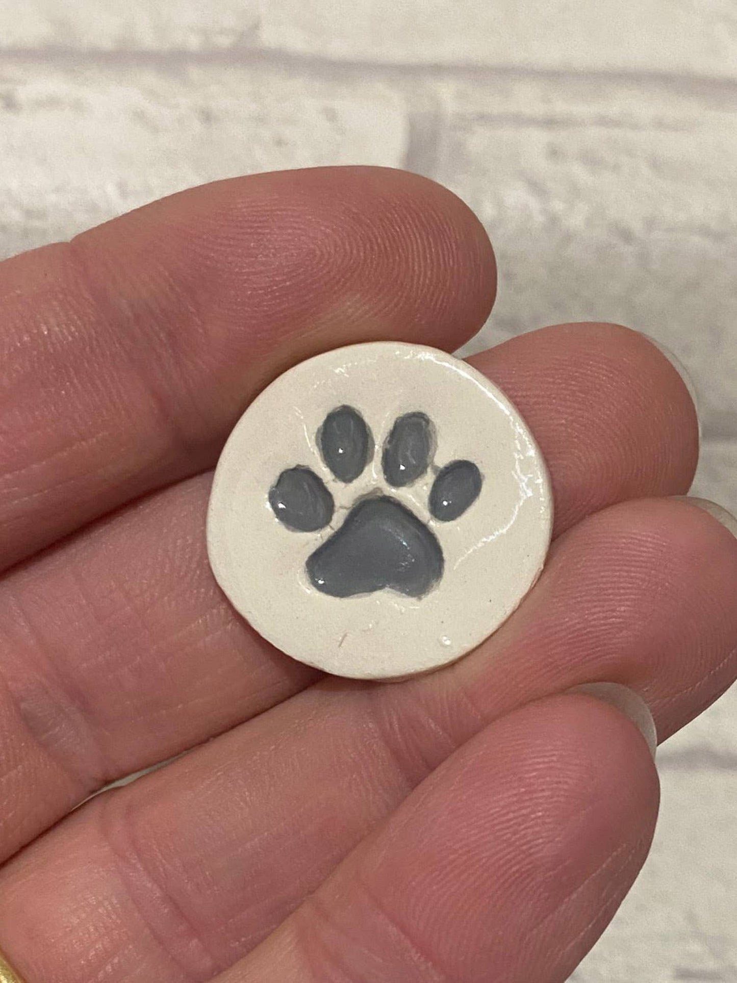 Over The Rainbow Ceramic Pocket Token Pocket Hug and Card