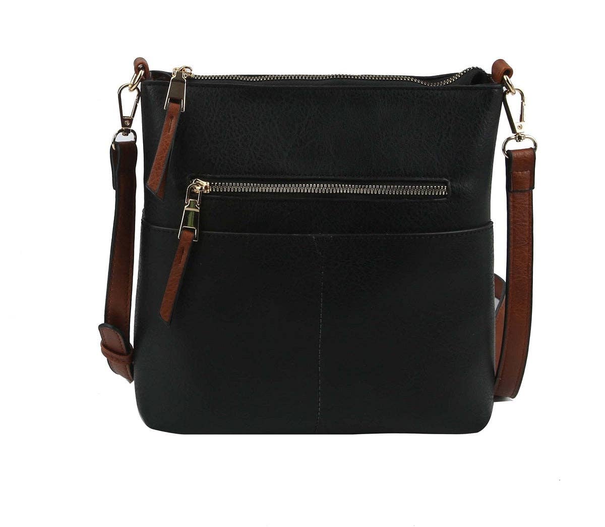 Elina Zipper Crossbody Bag