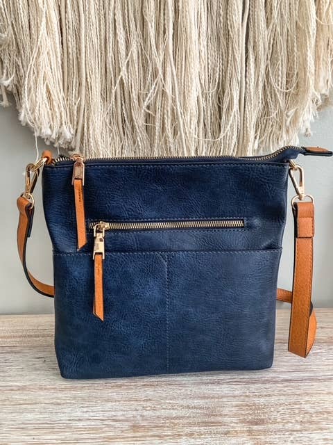Elina Zipper Crossbody Bag