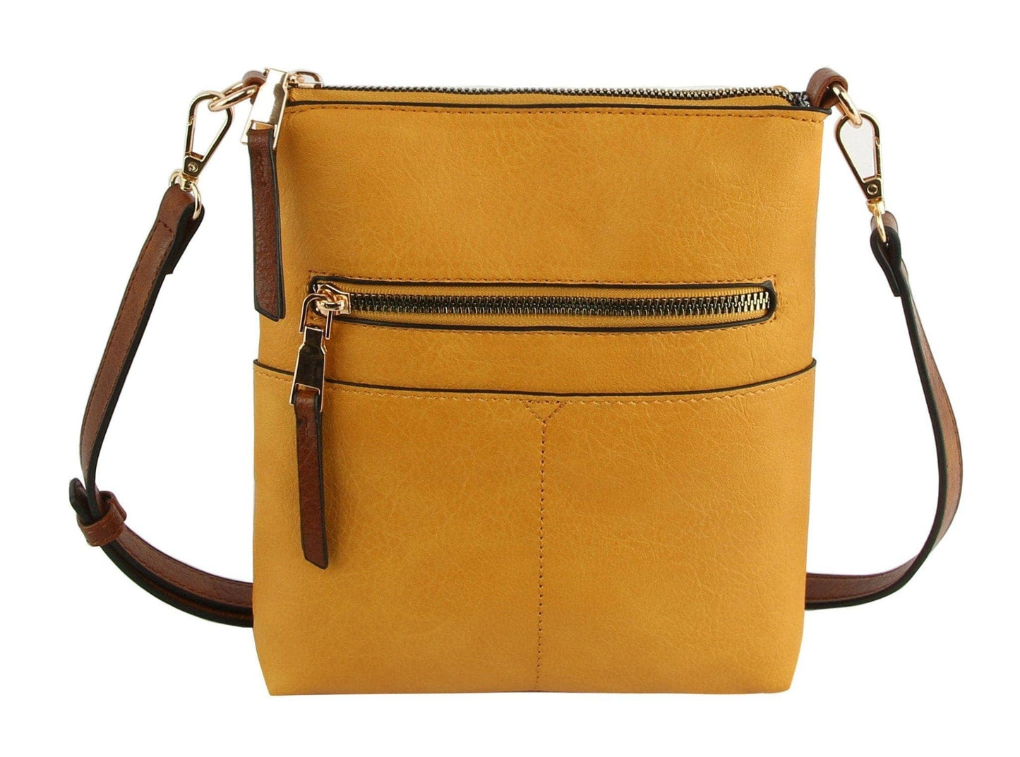 Elina Zipper Crossbody Bag