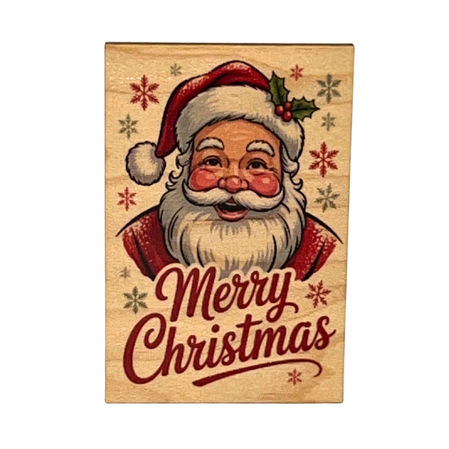 Merry Christmas Santa Magnet