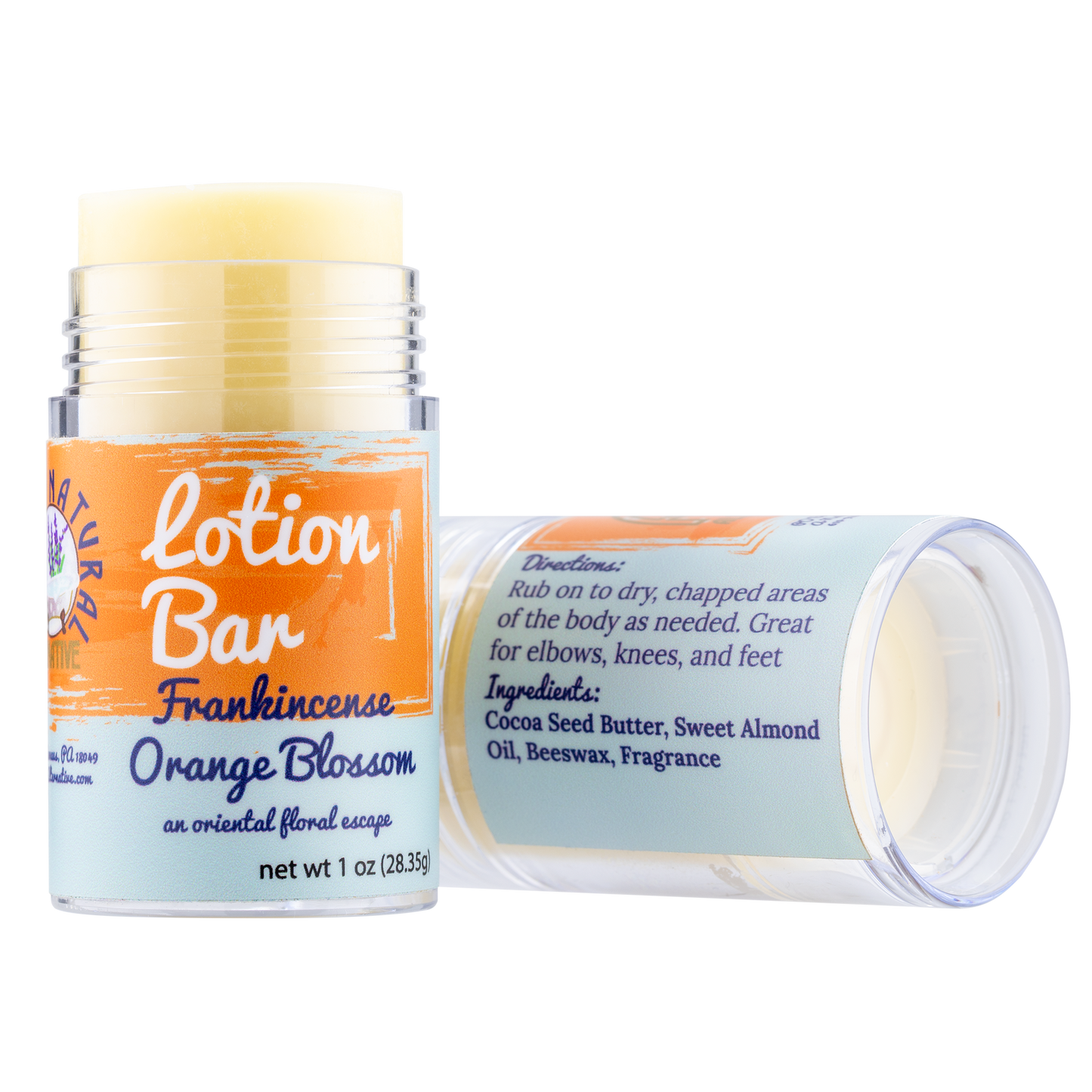 Frankincense & Orange Blossom Lotion Bar