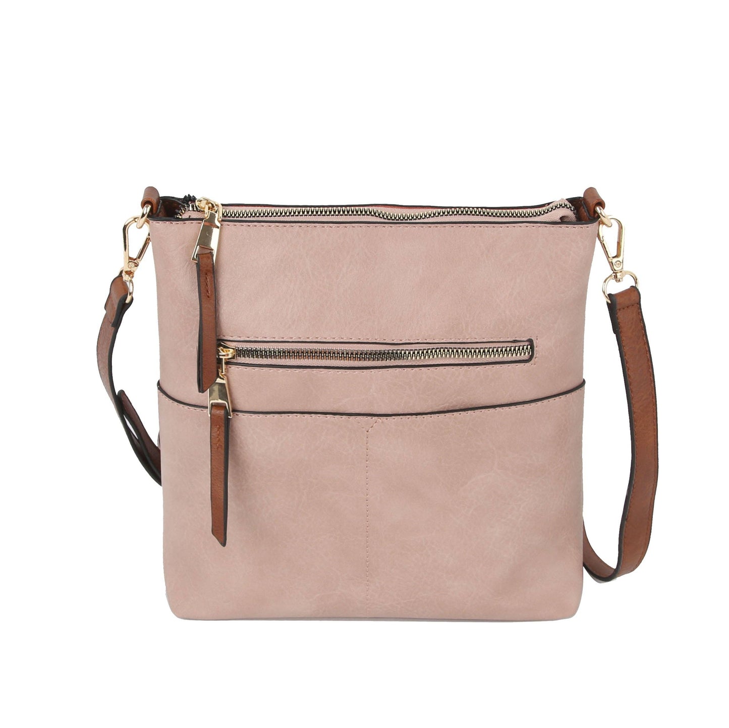 Elina Zipper Crossbody Bag
