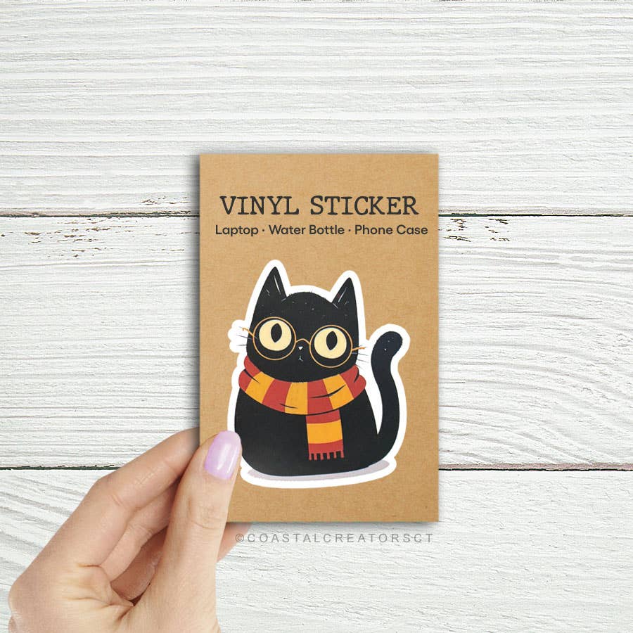Harry Potter Cat Sticker