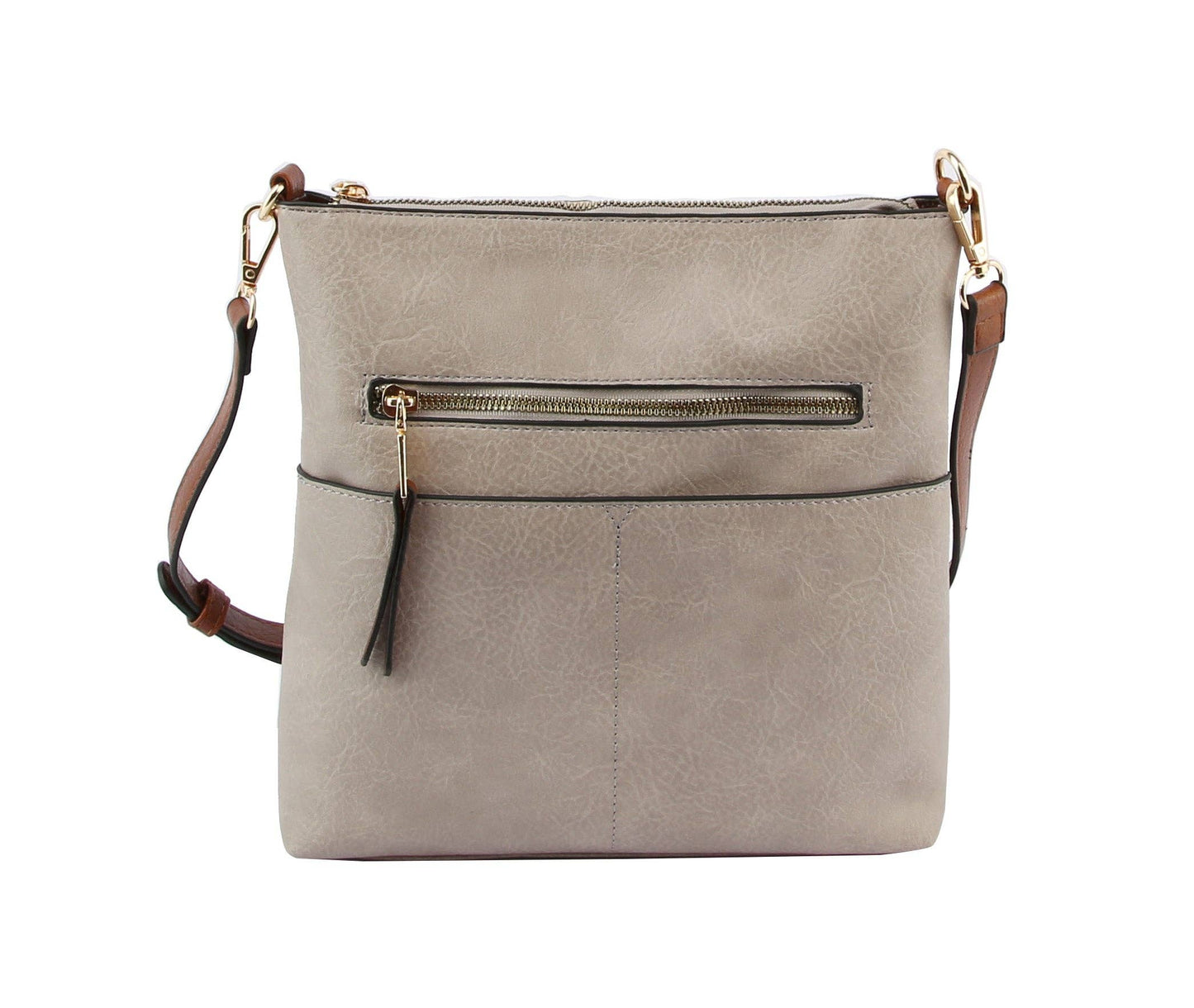 Elina Zipper Crossbody Bag