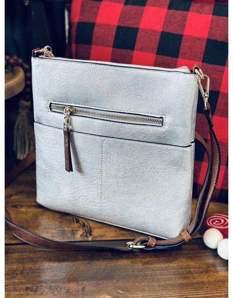 Elina Zipper Crossbody Bag