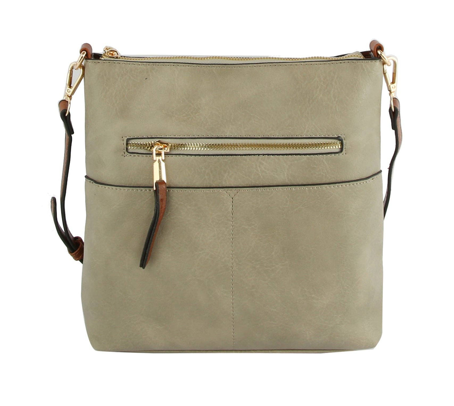 Elina Zipper Crossbody Bag