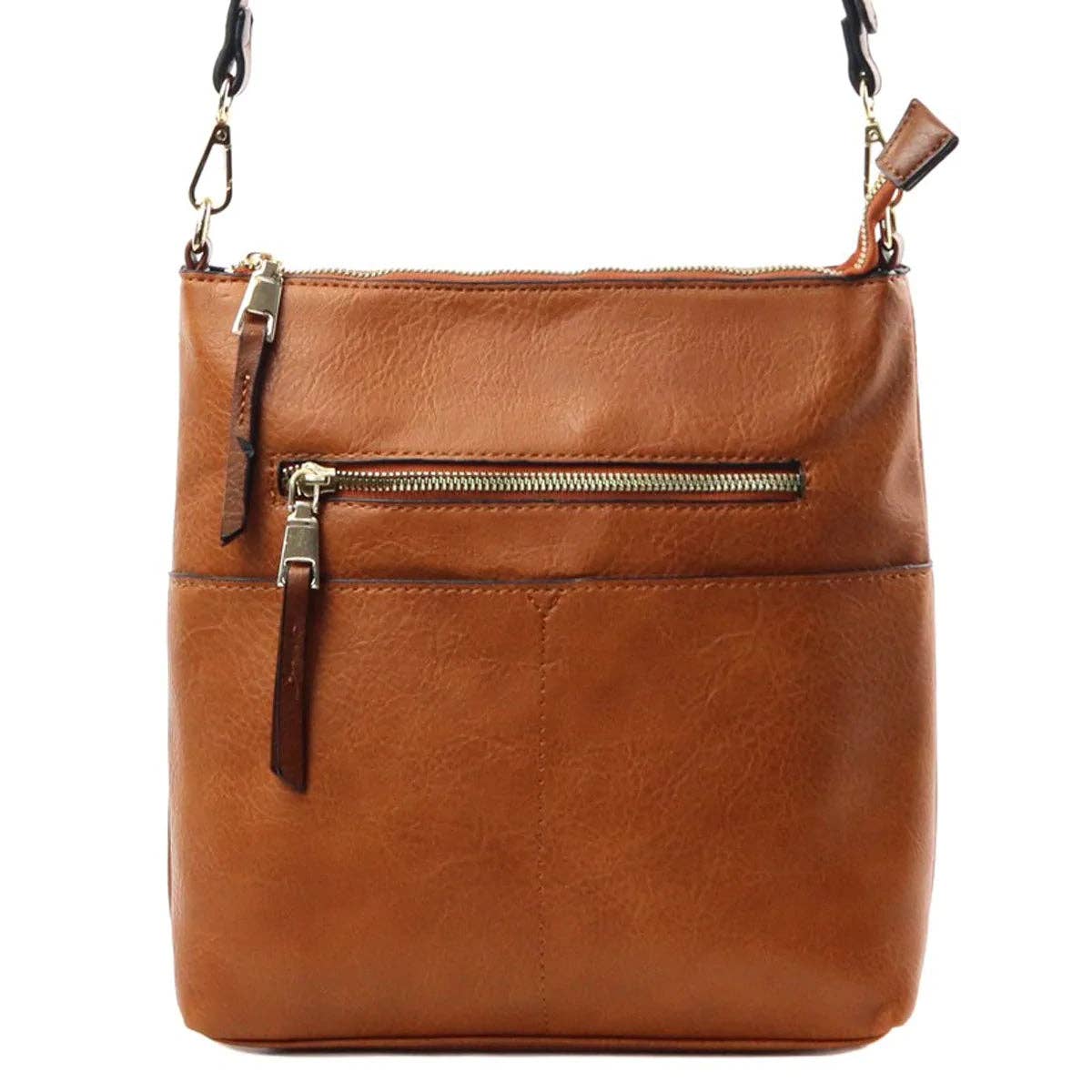 Elina Zipper Crossbody Bag