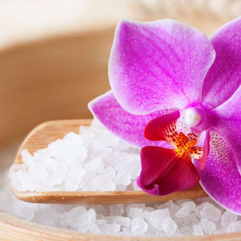 Orchid Sea Salt Candle