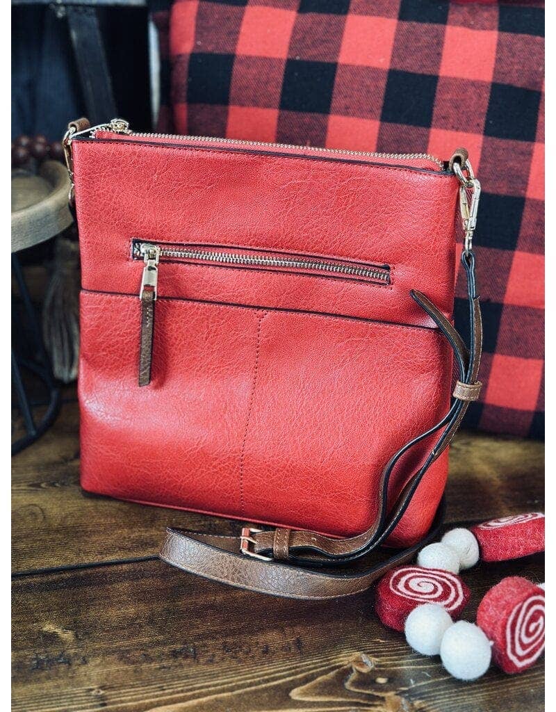 Elina Zipper Crossbody Bag