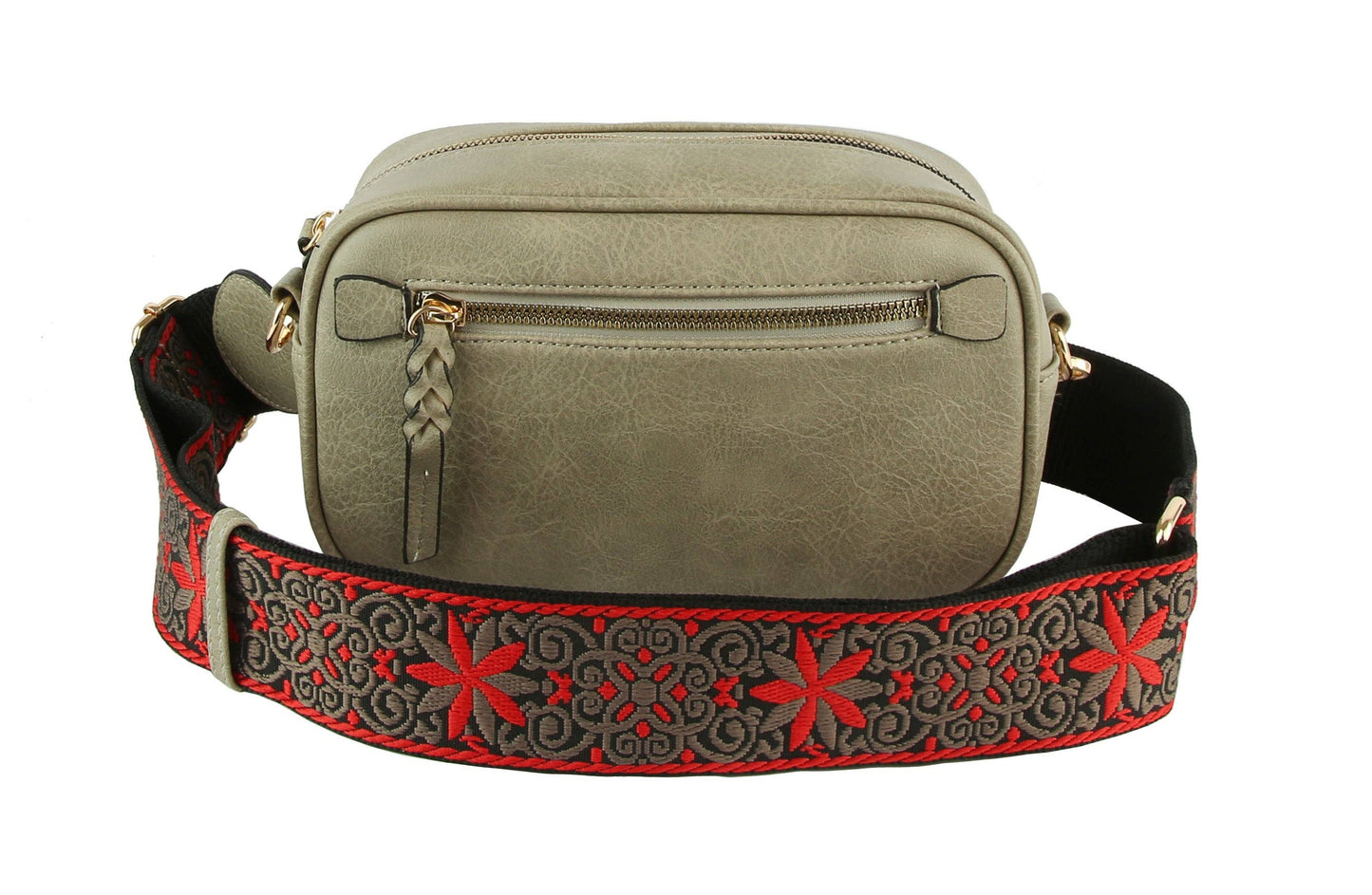 Boho Guitar Strap Women's Crossbody Bag