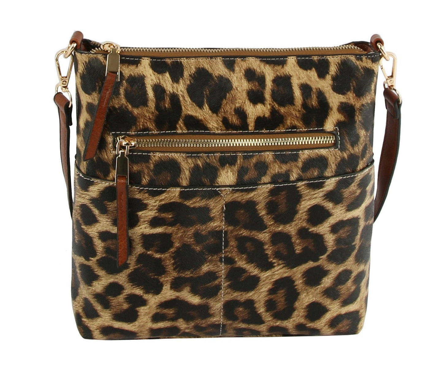 Elina Zipper Crossbody Bag