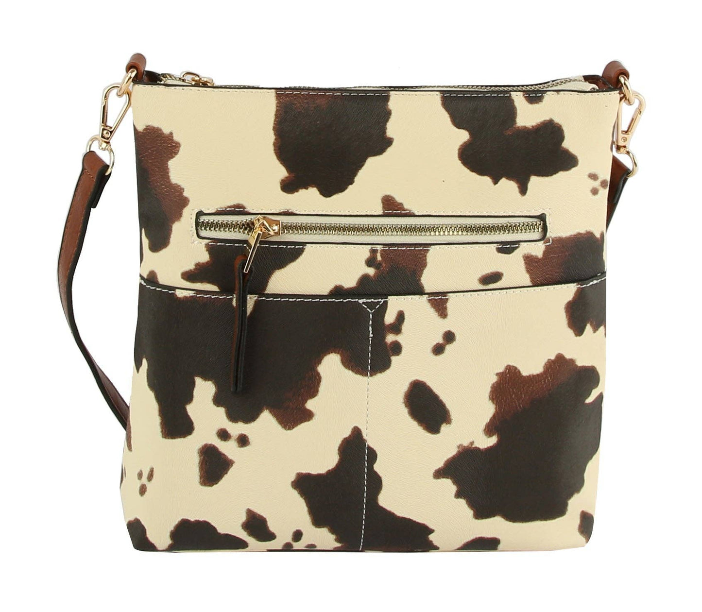 Elina Zipper Crossbody Bag