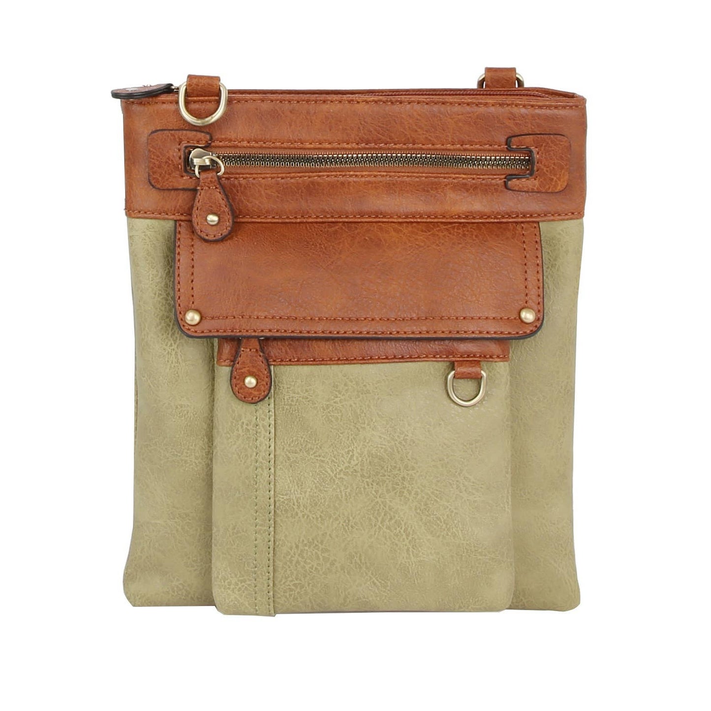 Large Crossbody Handbag for Ladies Multi Pocket
