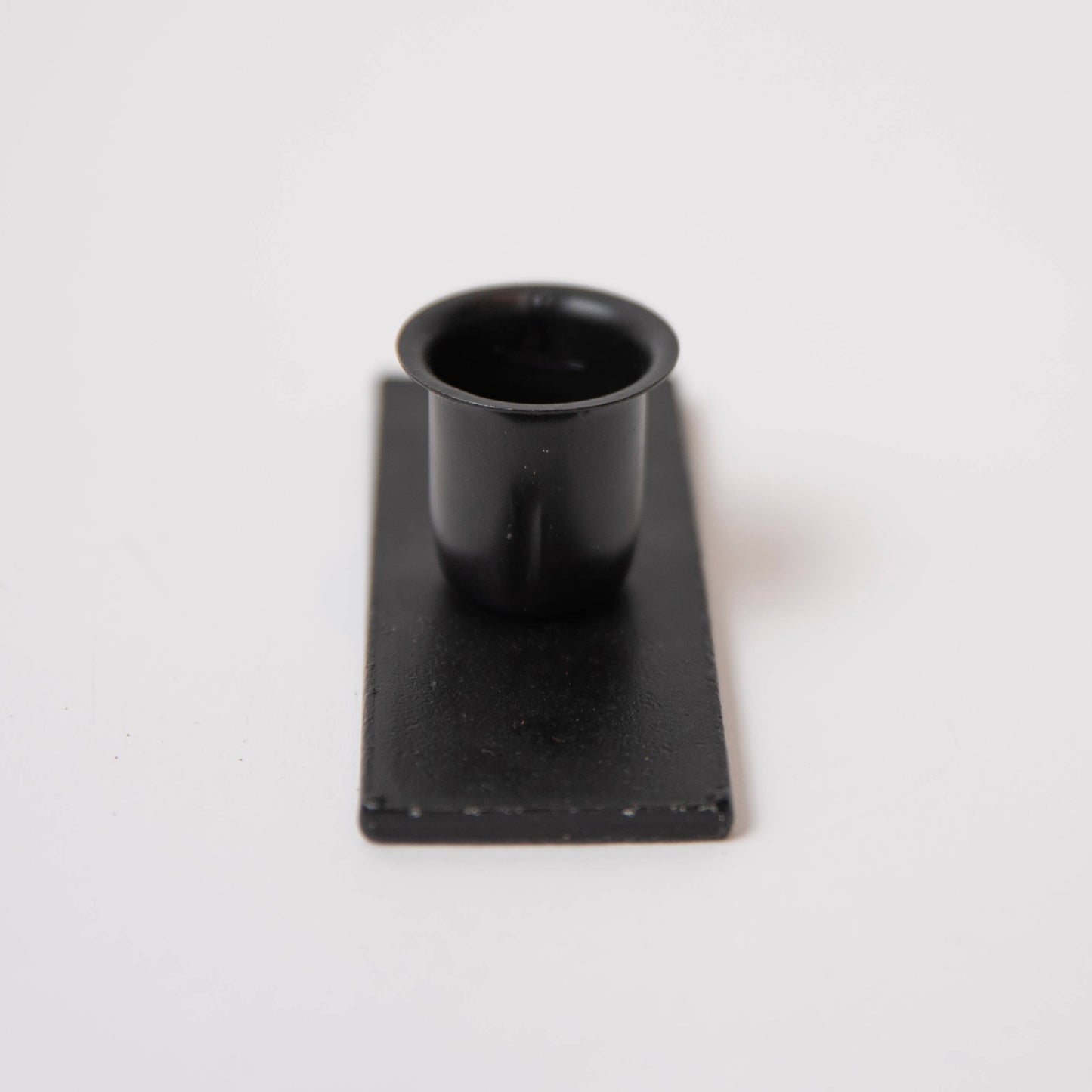 Black Iron Windowsill Taper Candle Holder – Handmade in USA
