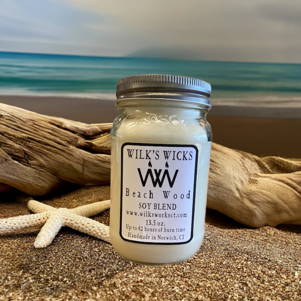 Beach Wood Candle