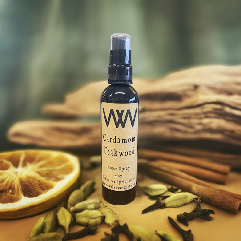 Cardamom Teakwood Room Spray