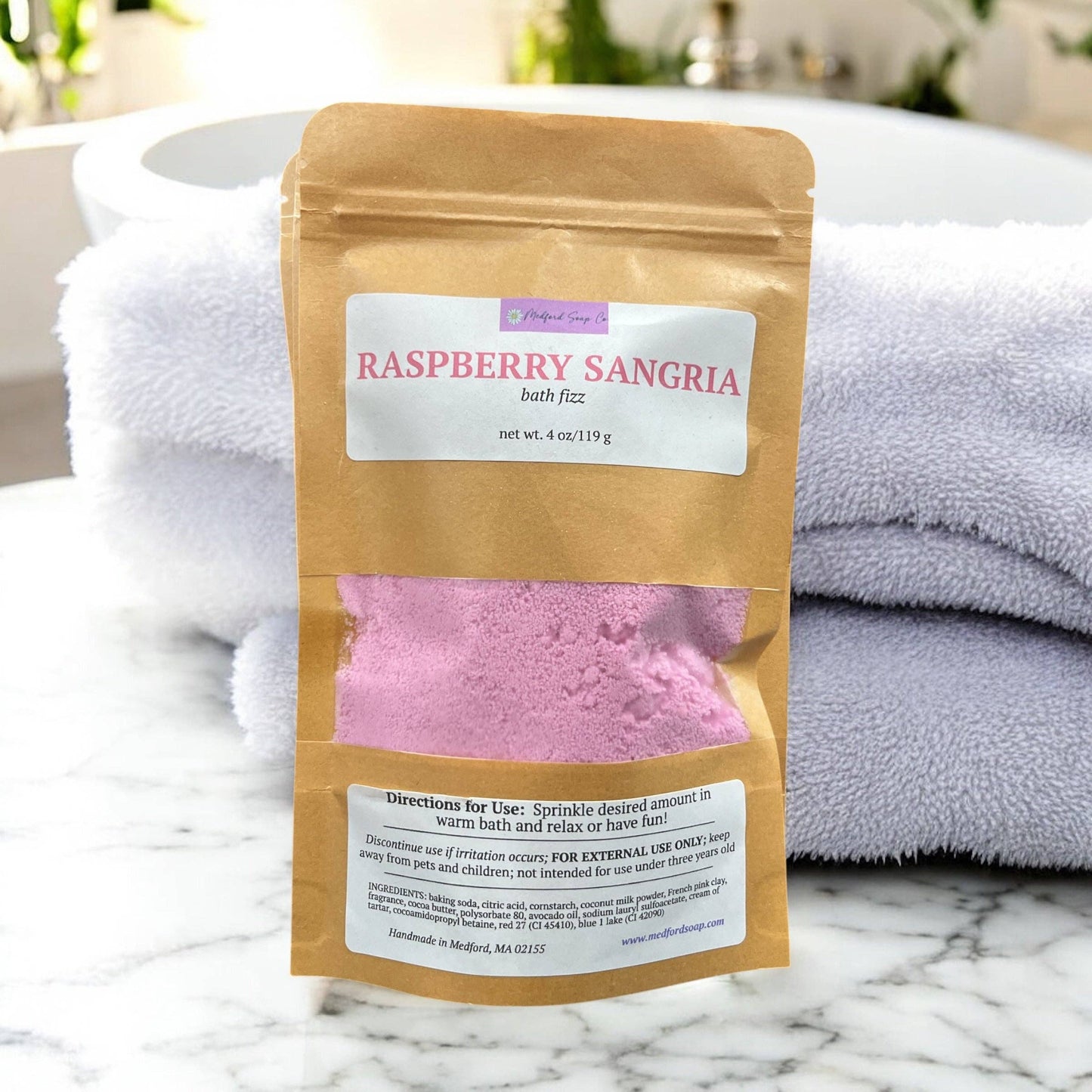 Bath Fizz - Handmade Vegan