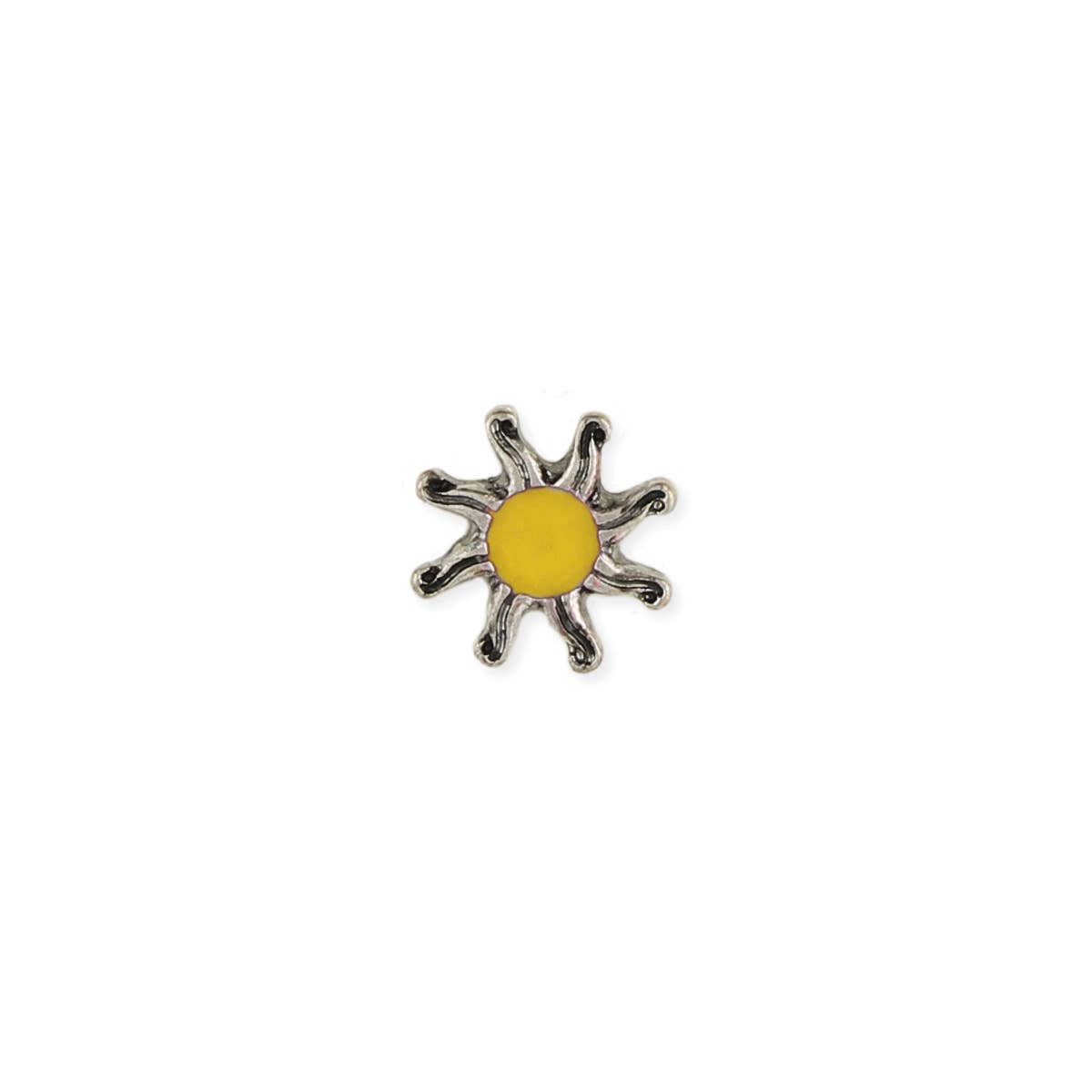 Literary Quotes Silver Sun Post Earrings