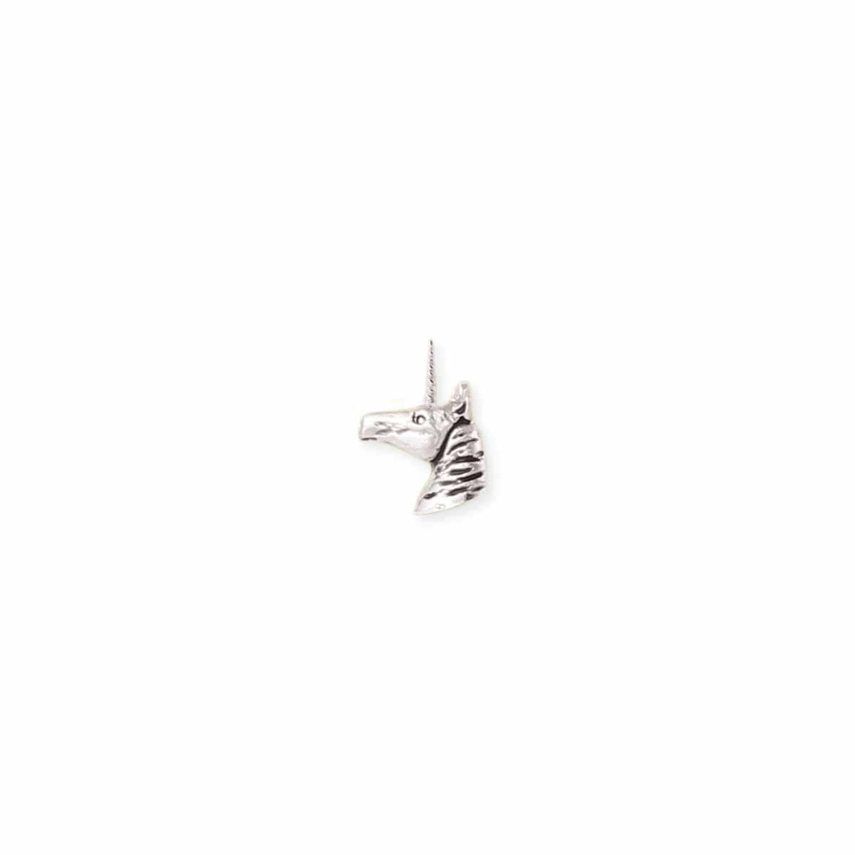 Literary Quotes Unicorn Post Earrings