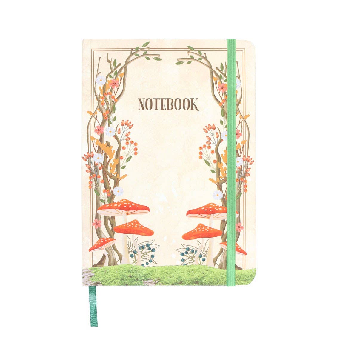 Enchanted Forest Mushroom Notebook