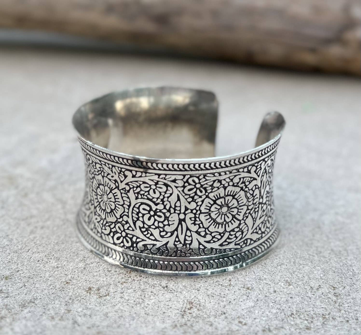 Handcrafted Cuff Bracelet Vintage Design