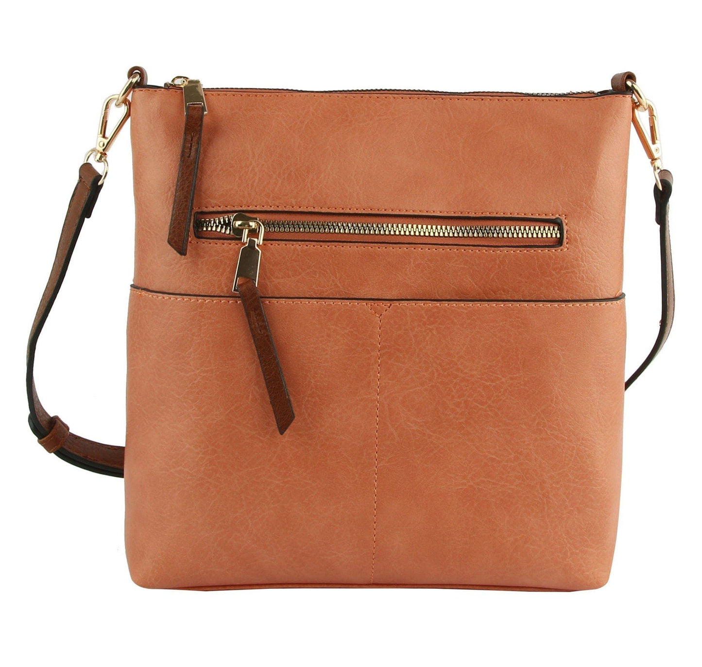Elina Zipper Crossbody Bag