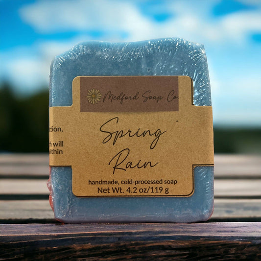 Spring Rain Soap - Handmade Cold Pressed