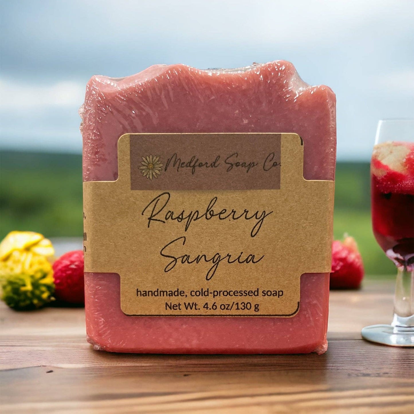 Raspberry Sangria Soap