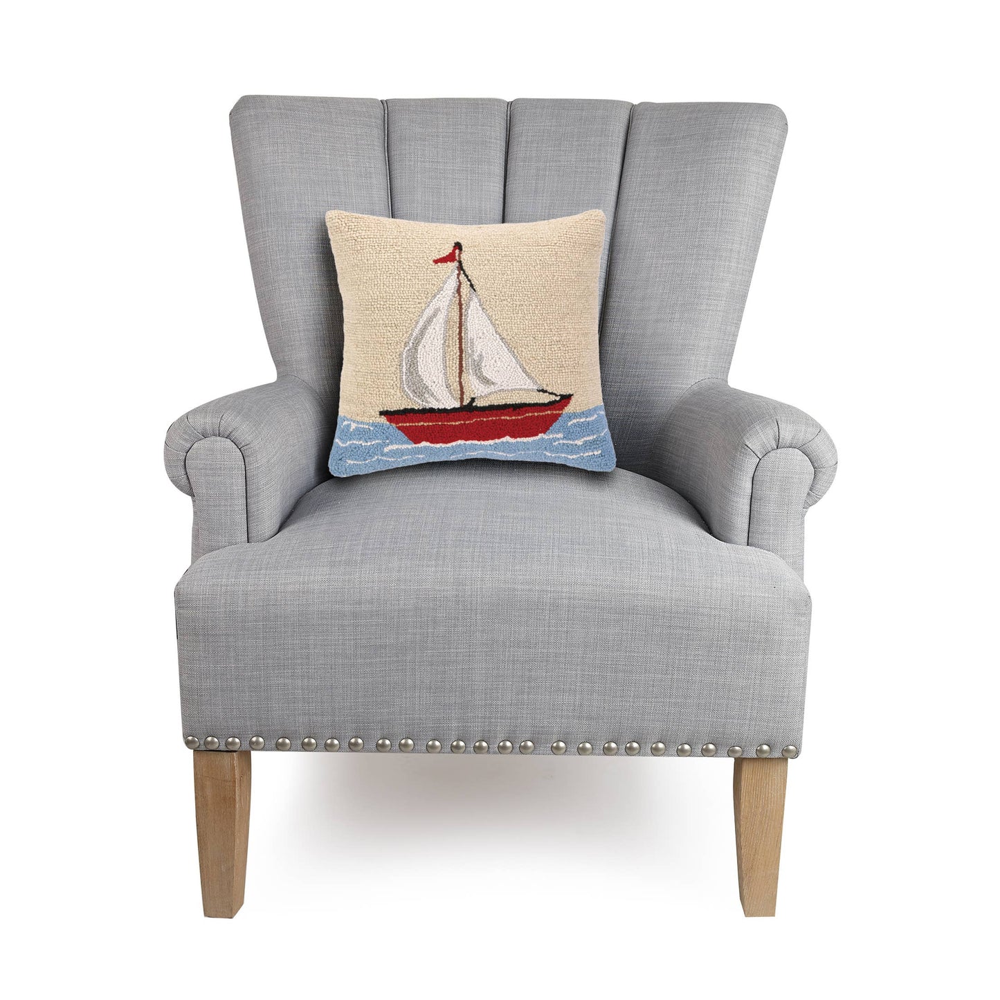 Sailboat Hook Pillow