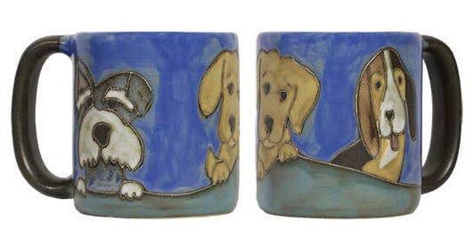 Puppy Eyes Stoneware Mug