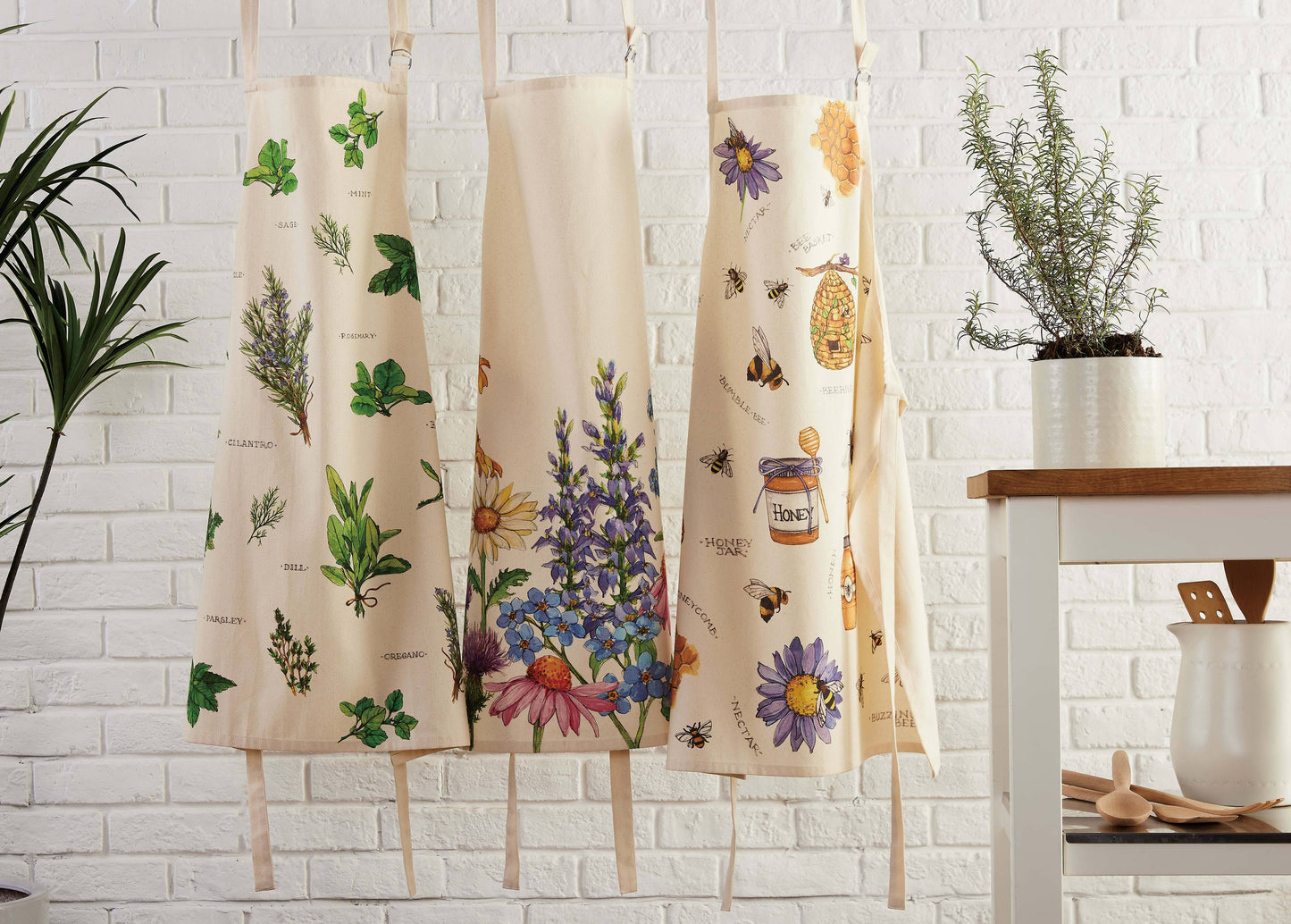 Wild Flowers Apron