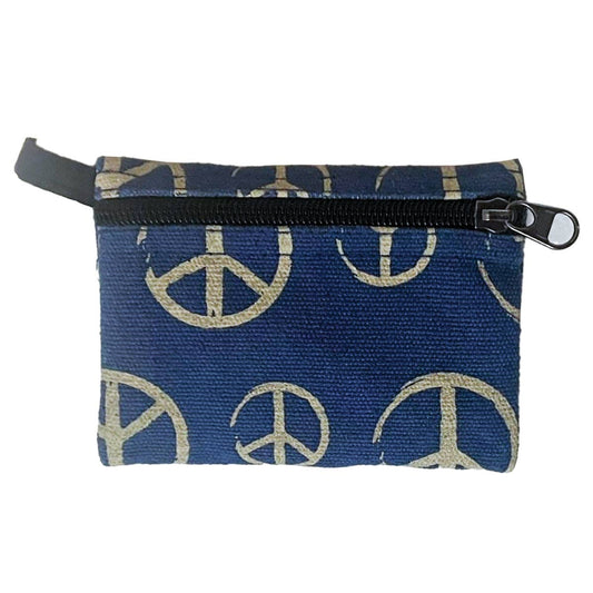 Coin Purse Peace Print