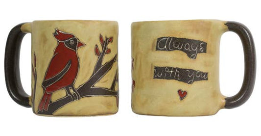 Cardinal Always with You Stoneware Mug