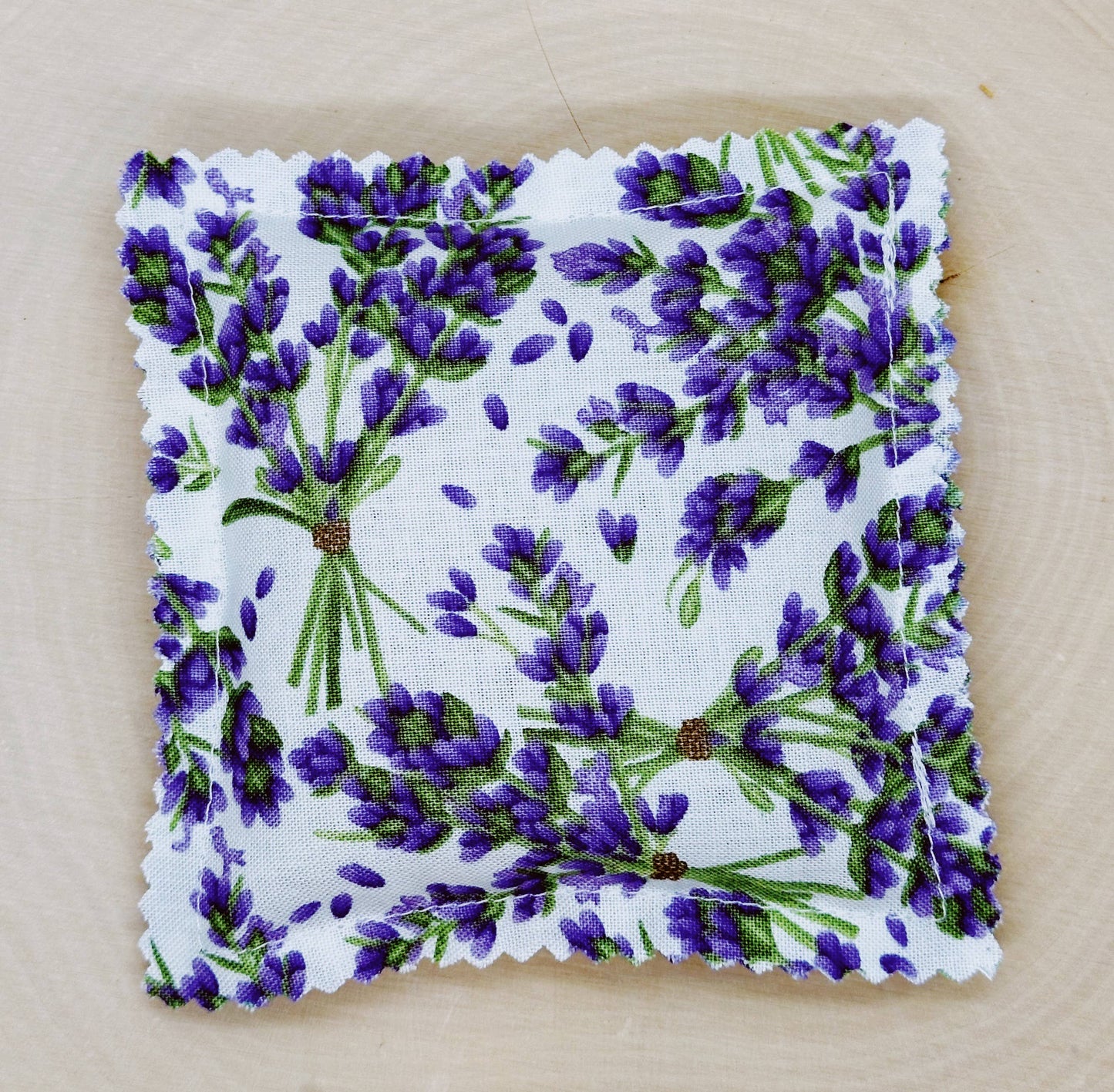 Lavender Sachet Infused with Essential Oil- White Bouquets