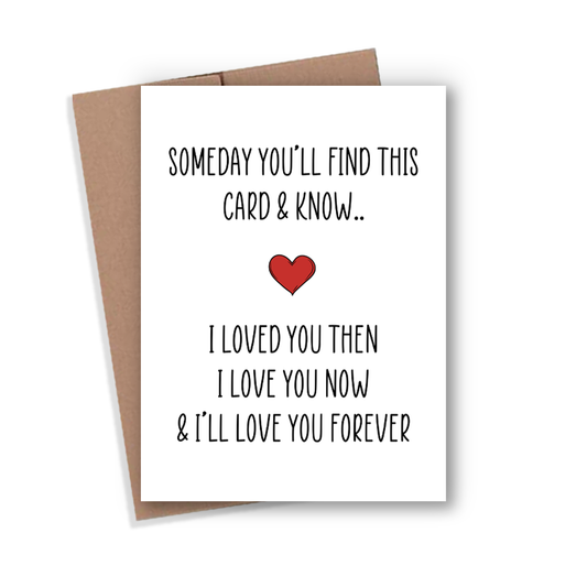 I Love You Card