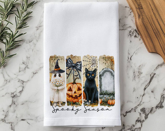 Spooky Season Tea Towel