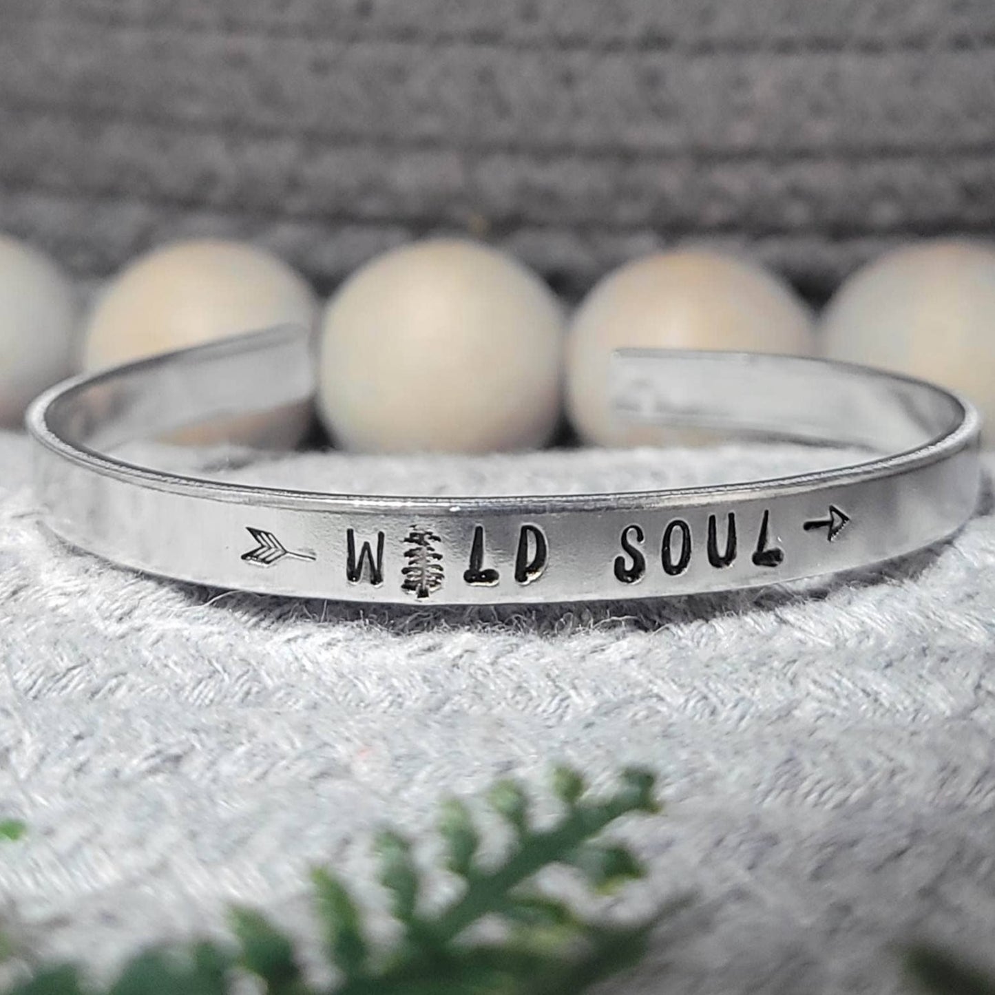 Wild soul aluminum cuff