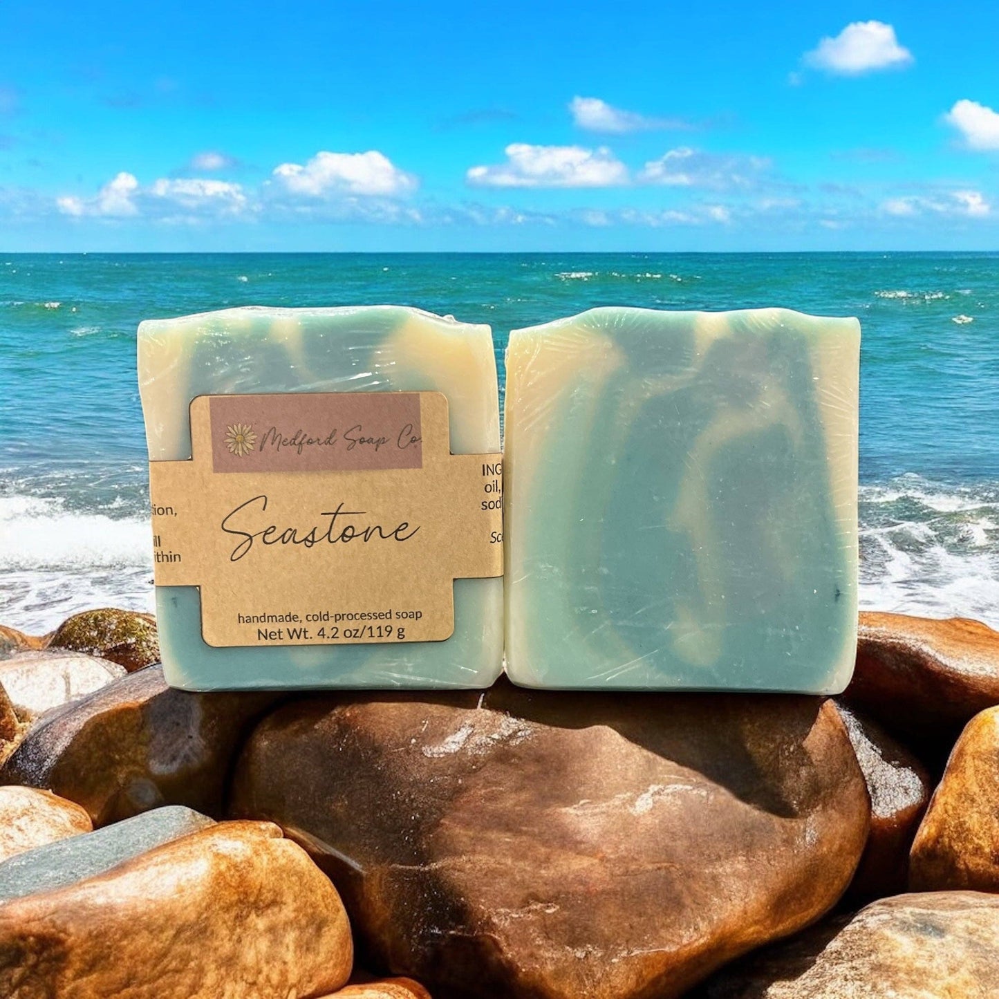 Sea Stone Soap - Handmade Cold Pressed