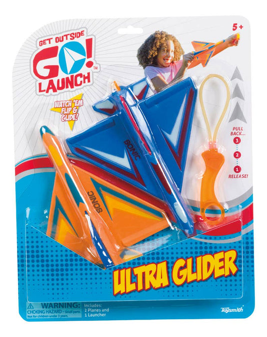 GO!™ Launch Ultra Glider Stunt Flyer, Set Of 2 Toy Planes