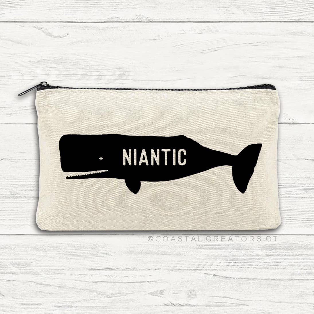 Niantic CT Canvas Multi-Purpose Zipper Bag