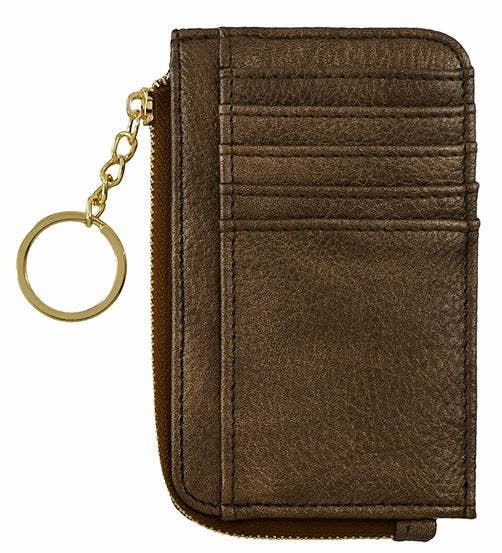 Small But Big Faux Leather Card Holder Wallet