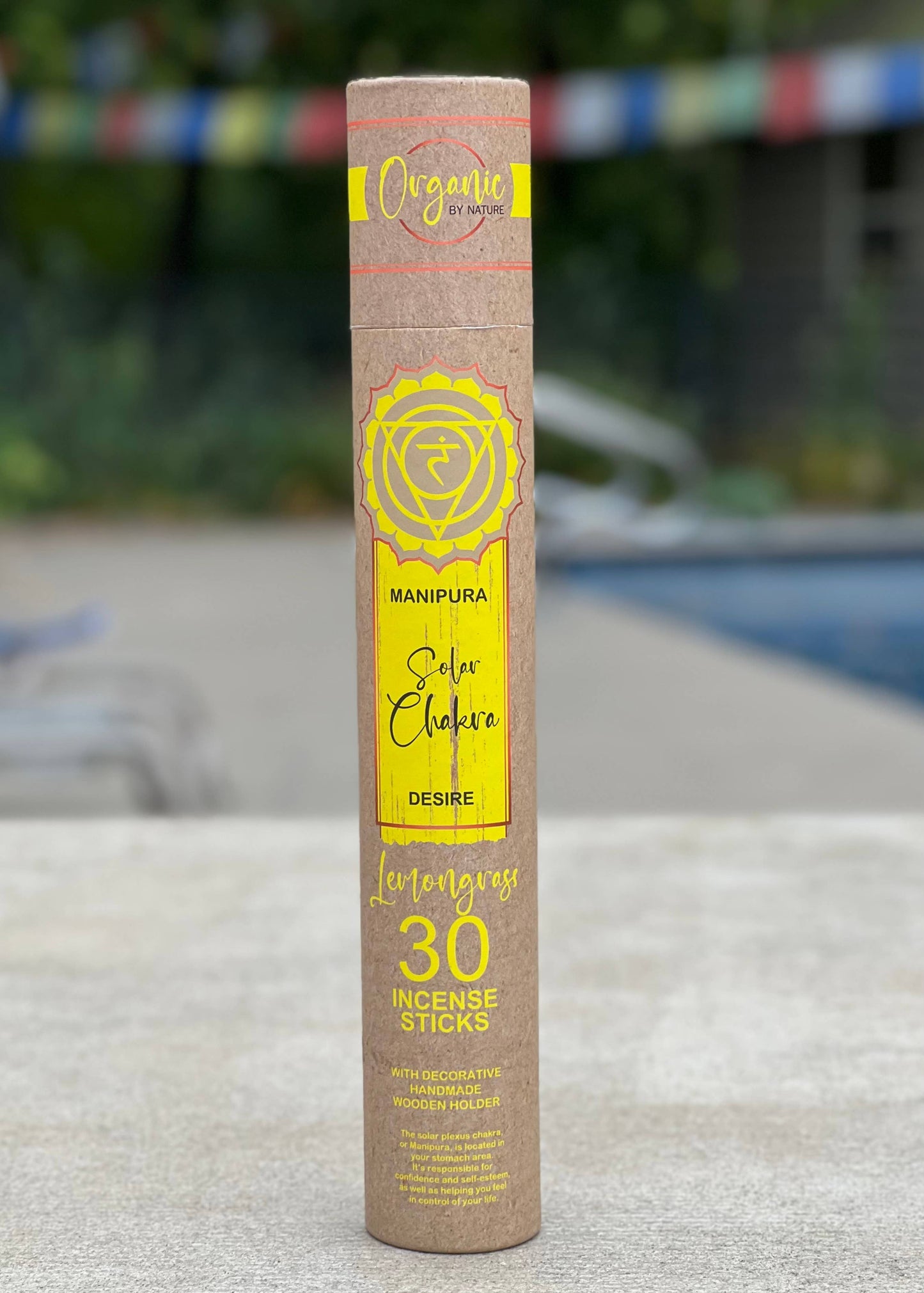 Chakra Incense With Wooden Burner