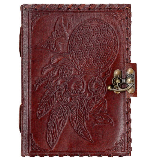 Dreamcatcher Leather Journal