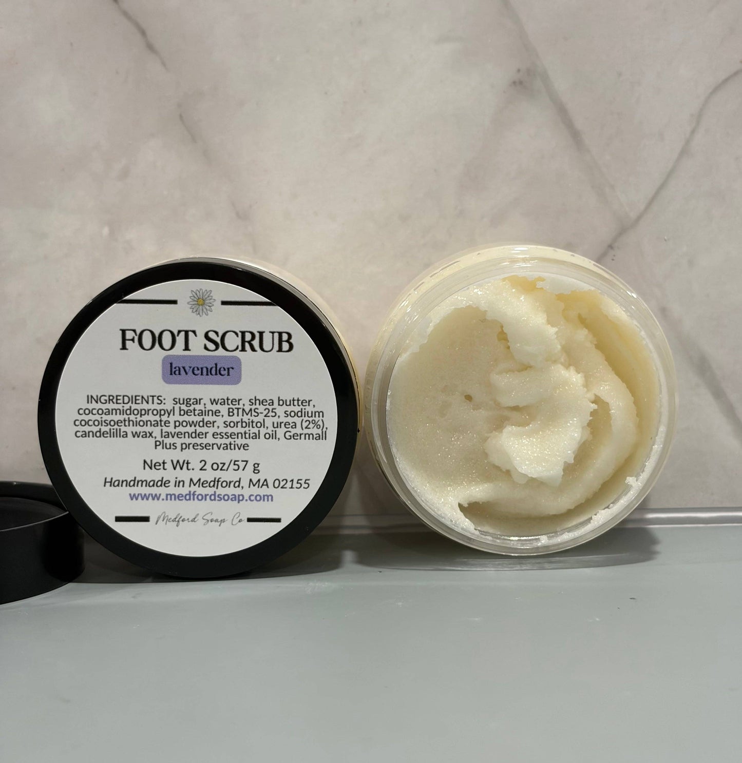 Foot Scrub - Handmade Vegan