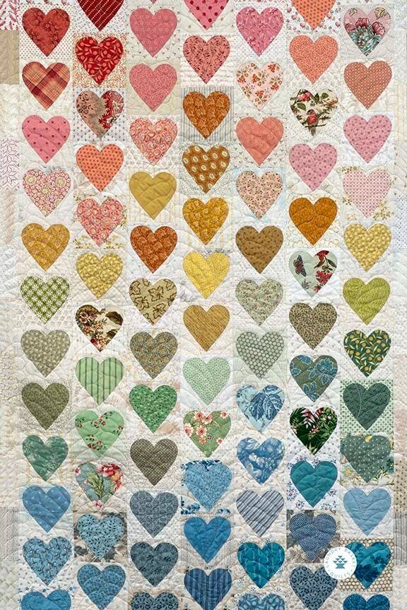 Kitchen Towel - Hearts, Content