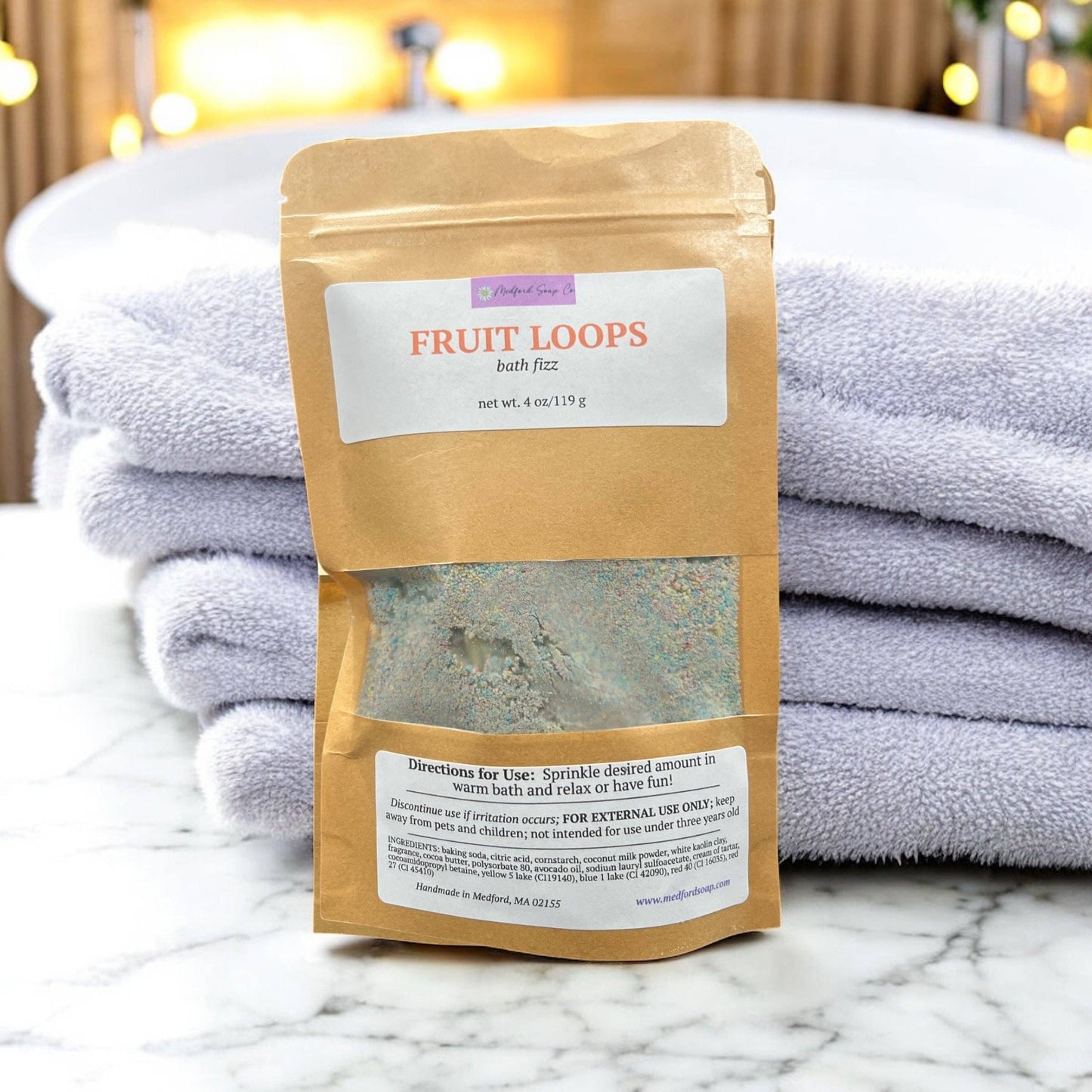 Bath Fizz - Handmade Vegan